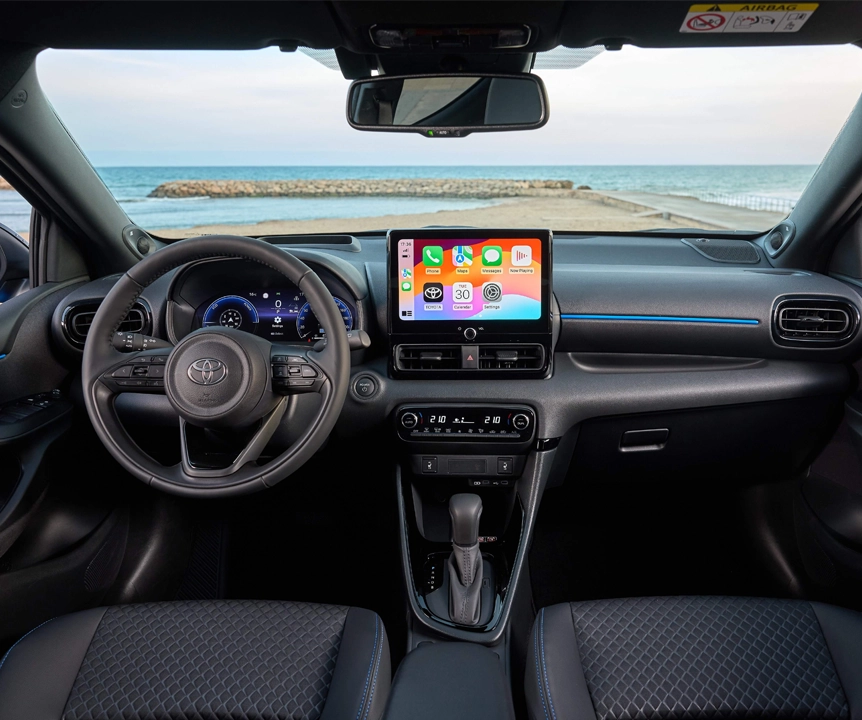 noleggio toyota yaris hybrid